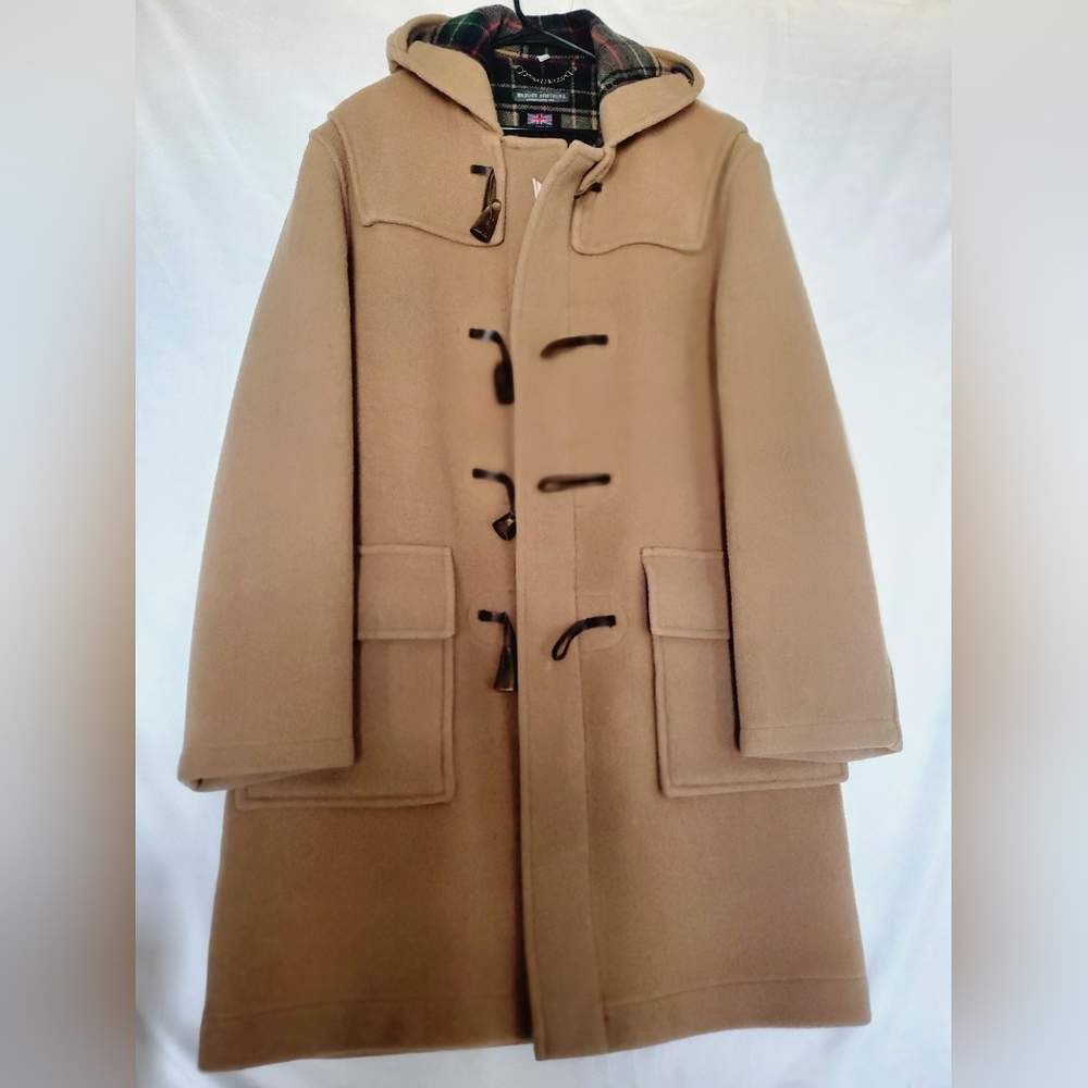 Brooks Brothers Wool Toggle  Duffle Coat Womens Size 42